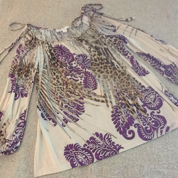 Boston Proper Tops - NWOT Boston Proper Cold Shoulder Tunic